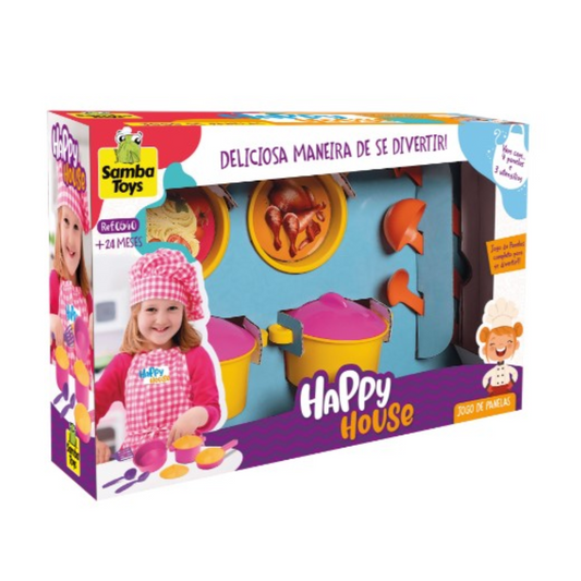 HAPPY HOUSE  - JOGO DE PANELAS