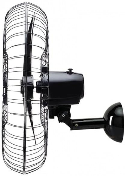 Ventilador de Parede Oscilante, 3 Pás Premium, Cromado, 60cm, Bivolt Ventisol