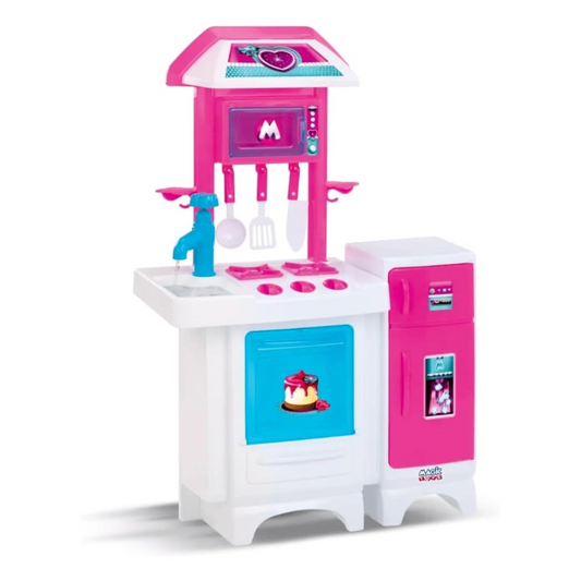 COZINHA COMPLETA PINK COM AGUA