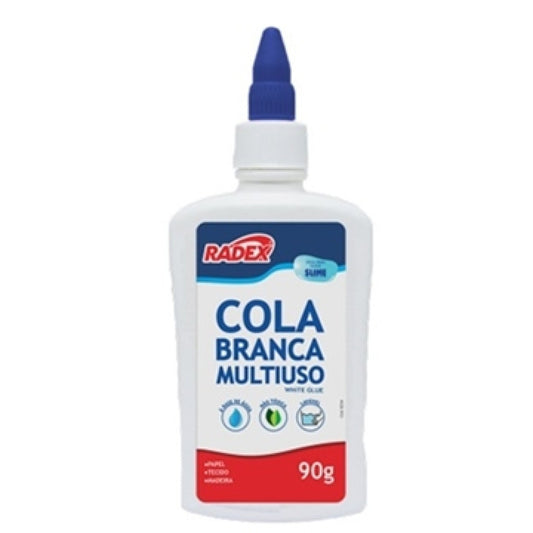 COLA LIQUIDA 90G BRANCA RADEX