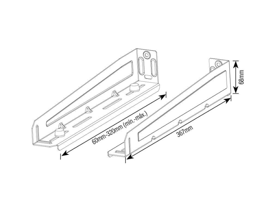 Suporte para Forno Micro-ondas – Brasforma SBR 5.0 – Branco