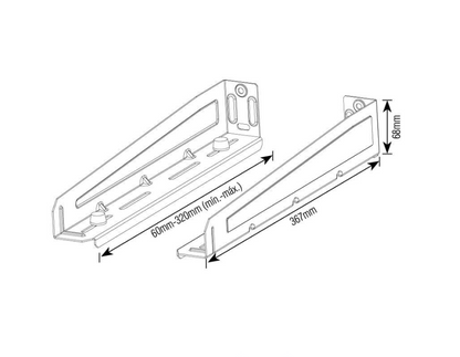 Suporte para Forno Micro-ondas – Brasforma SBR 5.0 – Branco