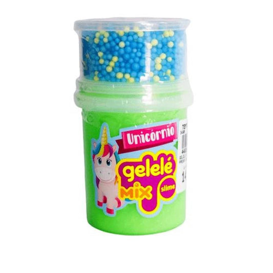 GELELE SLIME MIX SURPRESA 153G 4X12 UNICORNIO
