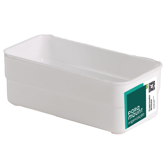 ORGANIZADOR PP MODULAR BRANCO 15 X 7,5 X 5,2 CM