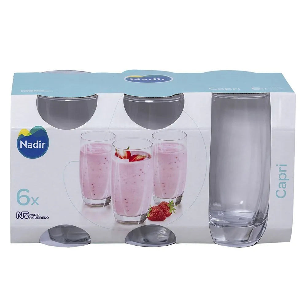 CONJUNTO 6 COPOS CAPRI 410ML
