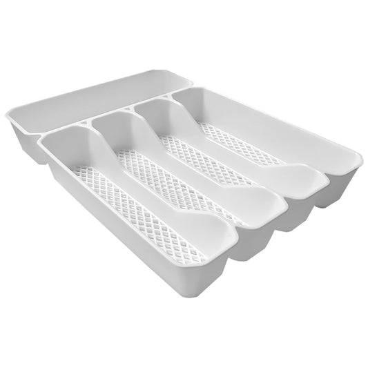PORTA TALHER 5 DIVISORIAS BRANCO 34 X 25 X 5 CM LINEA