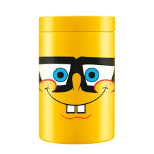 Organizador de Plástico Redondo Bob Esponja 1500ML