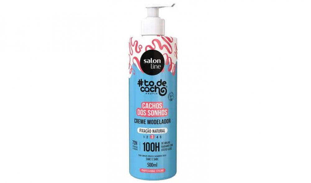 Creme Modelador Salon Line #TDC Cachos Dos Sonhos Fixação Natural 500ml