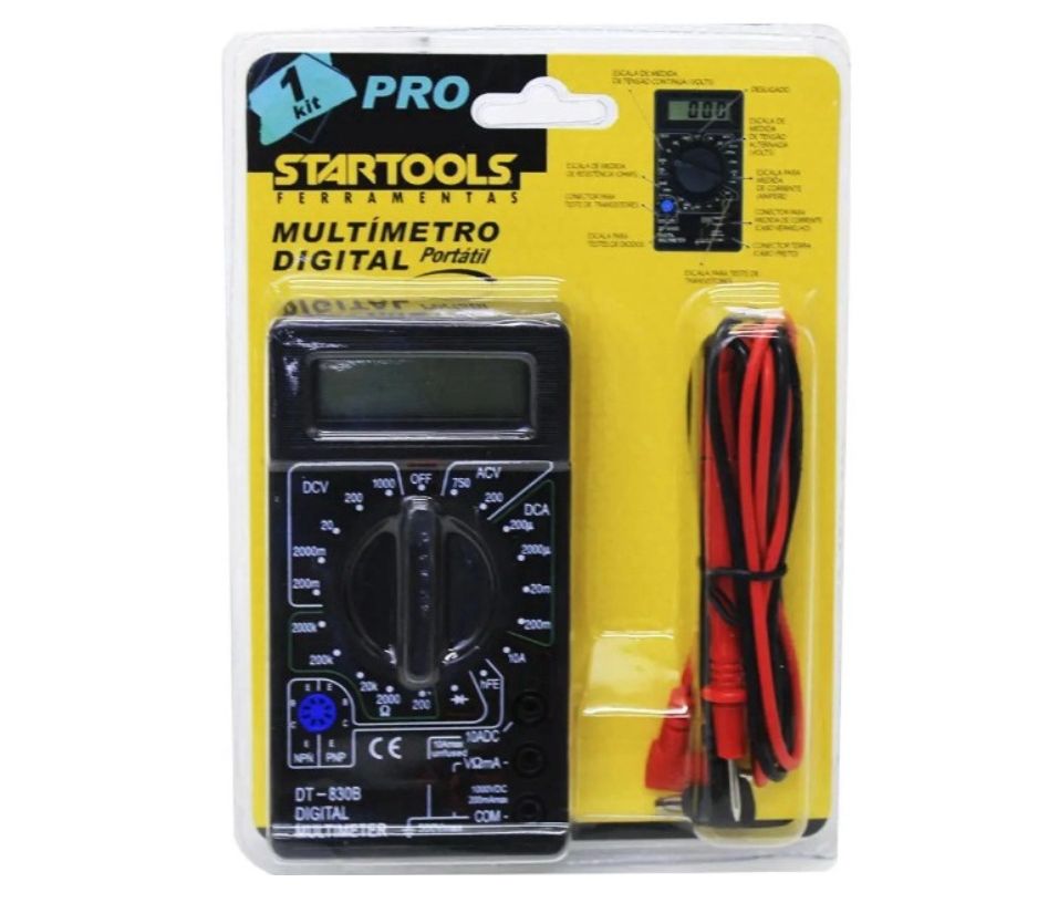 Multímetro Digital Portátil - Startools – Melhor das Casas
