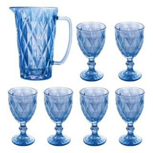 JG DIAMANTE TAÇA + JARRA