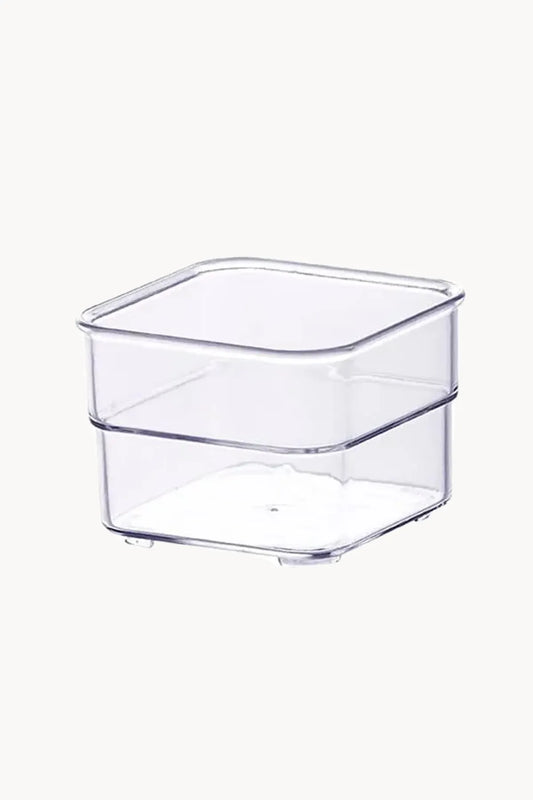 ORGANIZADOR DIAMOND 7,5 X 7,5 X 5,2 CM CRISTAL