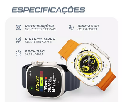 Smartwatch S9 Ultra - Resistente a Água  IP68