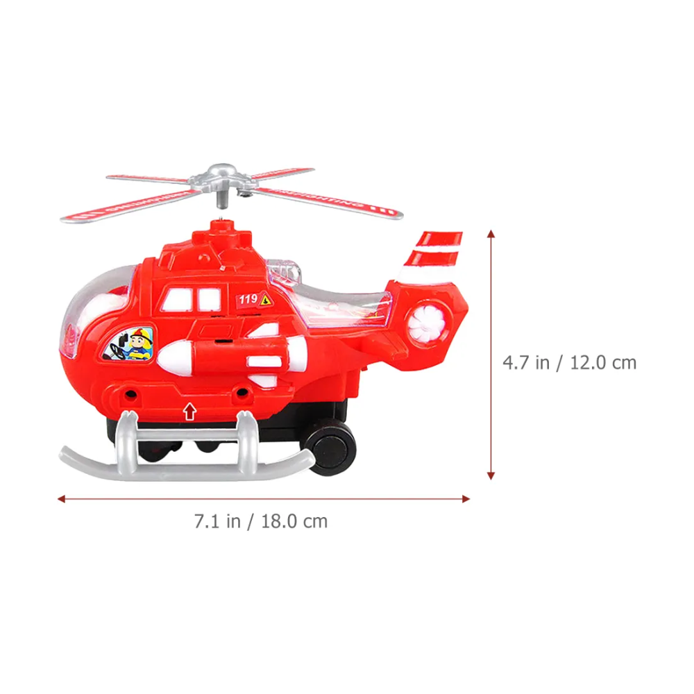 HELICOPTERO BOMBEIRO BATE E VOLTA