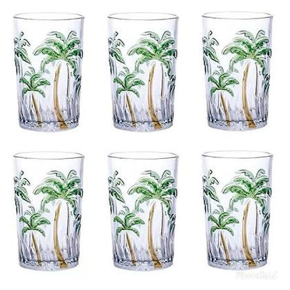 JOGO DE COPOS PALM TREEE 350ml