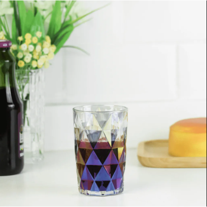 COPO DIAMANTE 350ML RAINBOW 6PCS