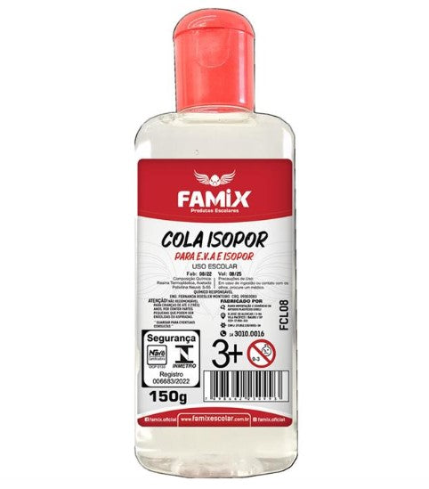 Cola para Isopor Isopor e EVA 150 g - Famix