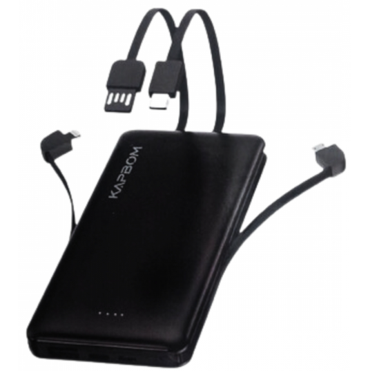 Carregador Portátil Powerbank 4 em 1 / 20000mAh Kapbom KA-968