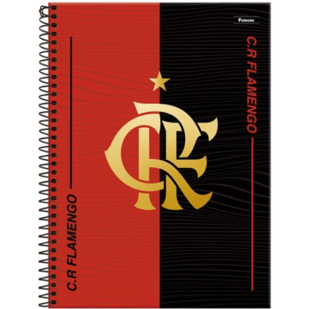 CADERNO UNIVERSITÁRIO FLAMENGO 20M 320FLS