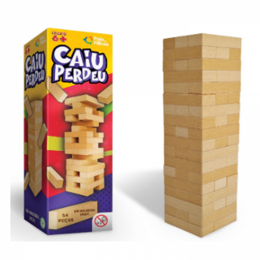 Jogo caiu perdeu 54 peças - pais E filhos