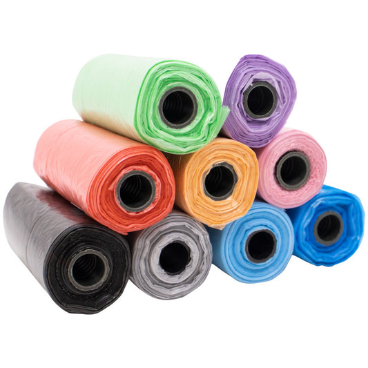 KIT 4 ROLOS SACOS DE LIXO PARA PET SORTIDO