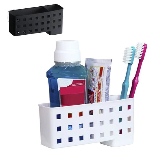 PORTA ESCOVAS E CREME DENTAL C/ VENTOSAS