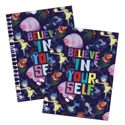 Caderno SMART Colegial Disney Divertidamente C/FLS Tira e Põe DAC