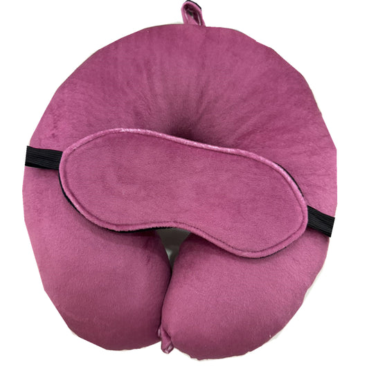 ALMOFADA PESCOÇO COM TAPA-OLHO