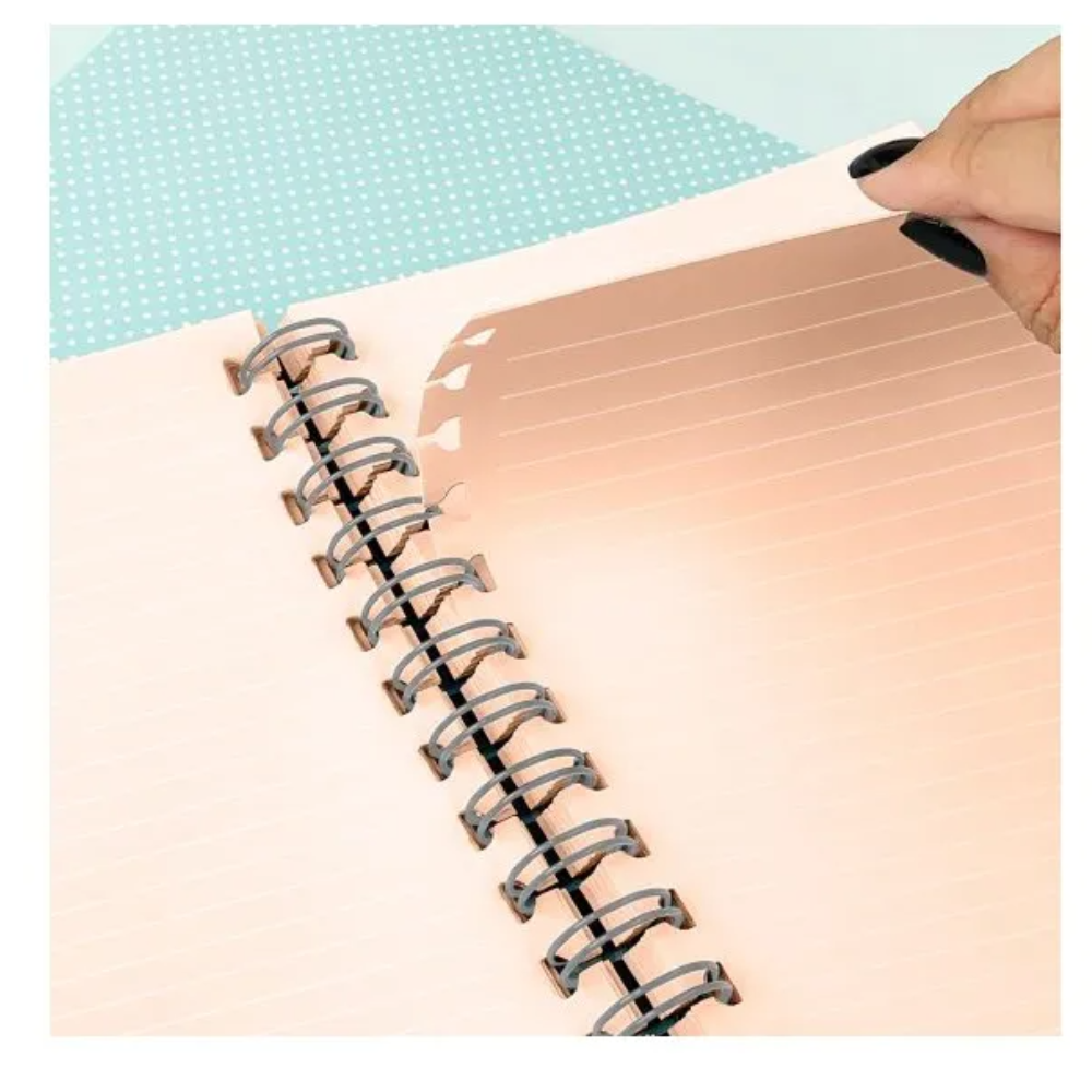 Caderno SMART Colegial Disney Ursinho Pooh C/FLS Tira e Põe DAC