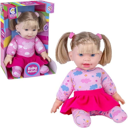 BONECA BABY FOFURA CCABELO