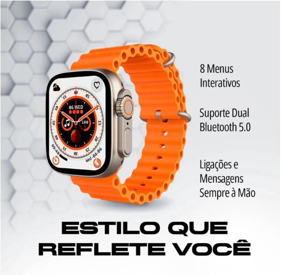 Smartwatch Series 10 Ultra W69 + Plus Nfc Super Amoled 2GB