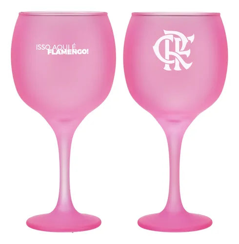 TAÇA DRINKS PRIME 615ML FLAMENGO ROSA